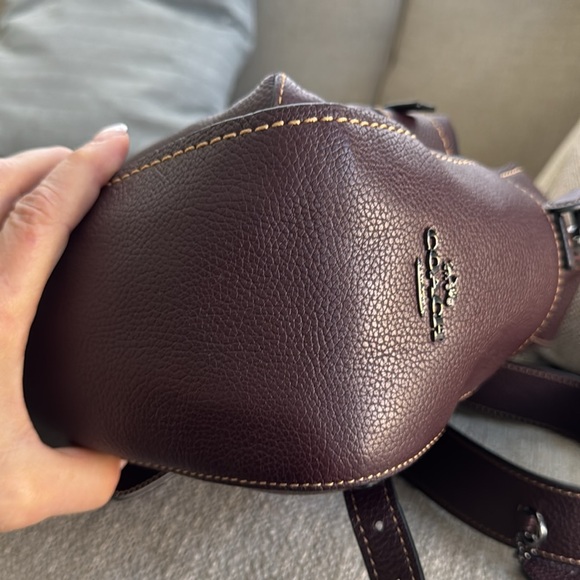 COACH Leather Backpack -- Large and GORGEOUS!!! - Picture 5 of 6